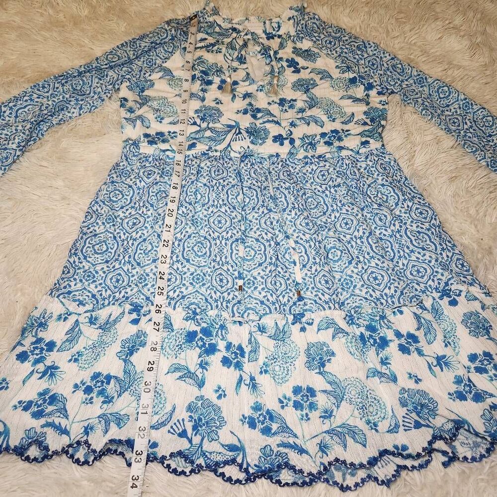 House Of Harlow 1960 Floral Mini Babydoll Dress - Picture 6 of 11